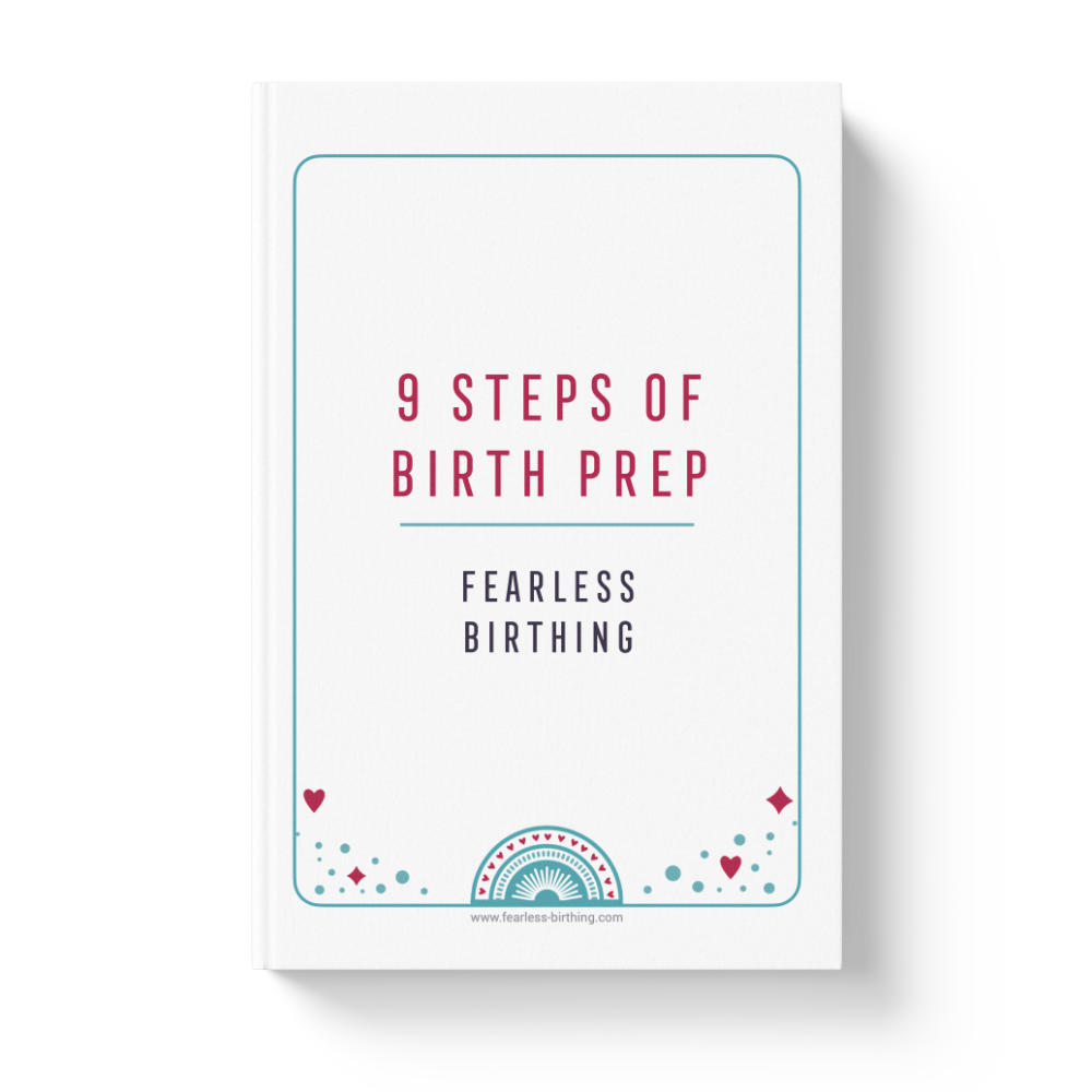 9 Steps of Birth Prep — free guide