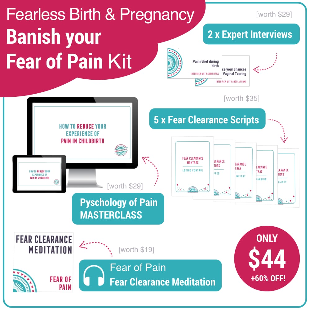 Banish fear of pain kit